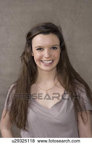Portrait teen girl View Large Photo Image Stock Photo - Portrait teen girl. Fotosearch