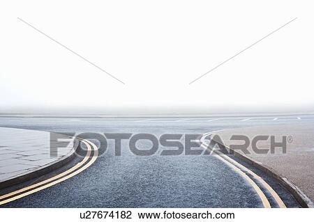 Road in fog View Large Photo Image Stock Image - Road in fog. Fotosearch