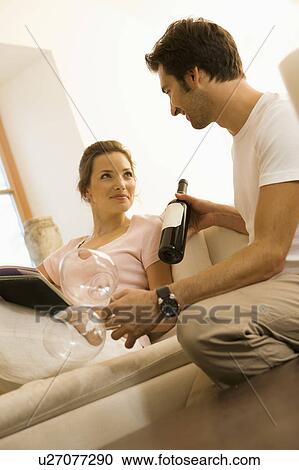 Stock Image - Romantic hours. Fotosearch