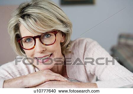 Senior Lady With Glasses View Large Photo Image Stock Image - Senior Lady With Glasses. Fotosearch