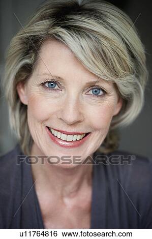 Senior Woman Portrait View Large Photo Image Stock Photograph - Senior Woman Portrait. Fotosearch