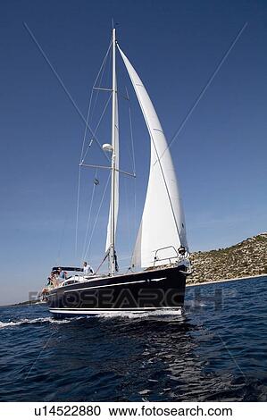 Team sailing yacht View Large Photo Image Stock Image - Team sailing yacht. Fotosearch