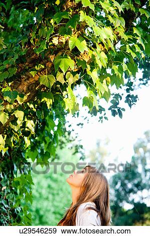 Teen in nature View Large Photo Image Stock Photo - Teen in nature. Fotosearch