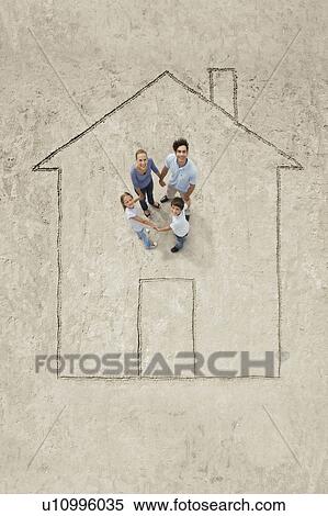 Thinking of a house View Large Photo Image Stock Photography - Thinking of a house. Fotosearch