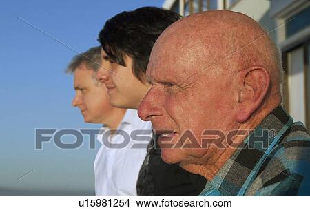 Three generations of men View Large Photo Image Picture - Three generations of men. Fotosearch
