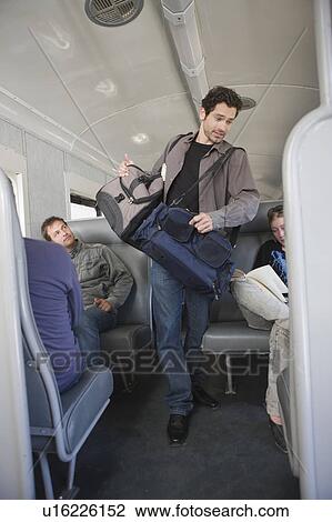 Stock Image - Traveling by train. Fotosearch