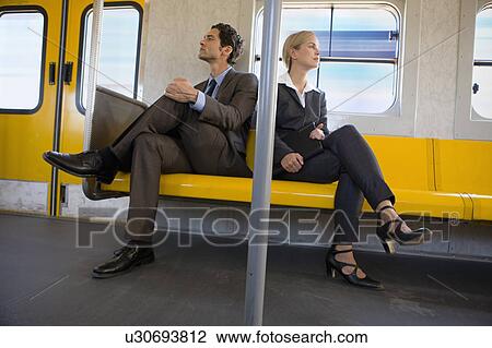 Stock Image - Traveling by train. Fotosearch