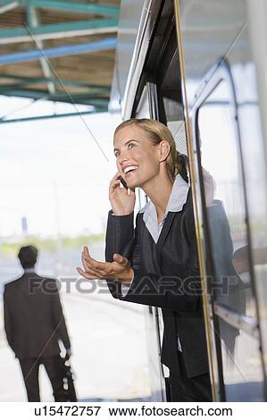 Stock Photo - Traveling by train. Fotosearch