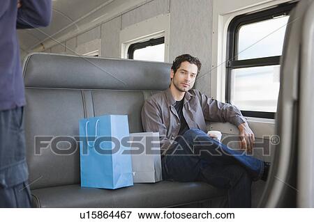 Stock Photo - Traveling by train. Fotosearch