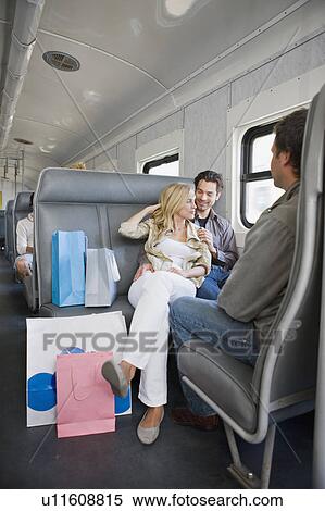 Stock Photography - Traveling by train. Fotosearch