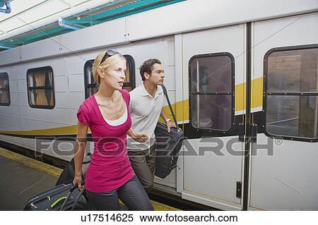 Stock Photography - Traveling by train. Fotosearch