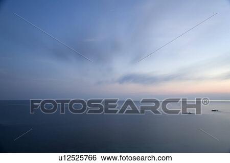 Tuscan sea at dawn View Large Photo Image Stock Photograph - Tuscan sea at dawn. Fotosearch
