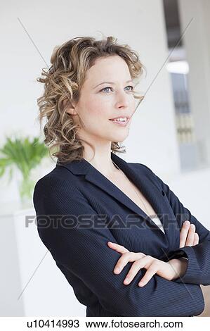 Stock Image - Woman business portrait. Fotosearch