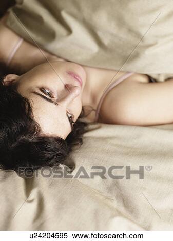 Woman in bed View Large Photo Image Stock Photography - Woman in bed. Fotosearch