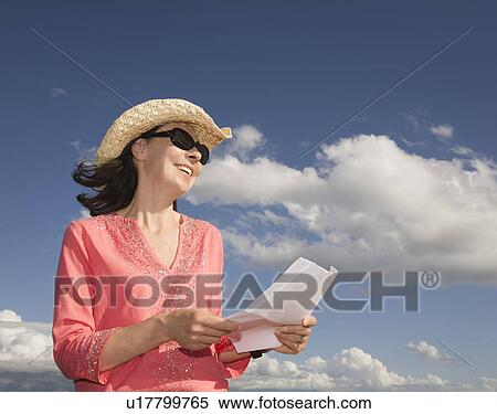 Woman Reading letter View Large Photo Image Stock Photography - Woman Reading letter. Fotosearch