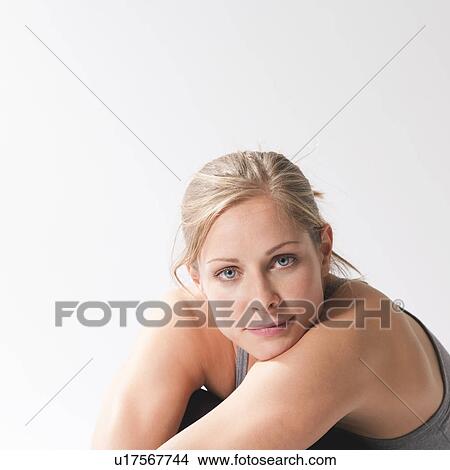 Woman smiling at camera View Large Photo Image Picture - Woman smiling at camera . Fotosearch