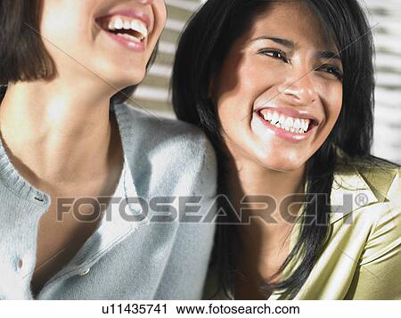 Women laughing View Large Photo Image Stock Image - Women laughing. Fotosearch