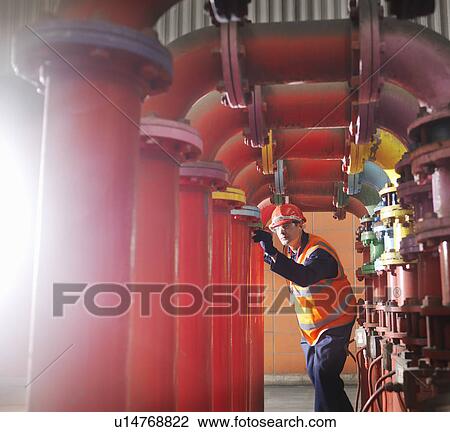 Worker In Coal Fired Power Station View Large Photo Image Stock Image - Worker In Coal Fired Power Station. Fotosearch