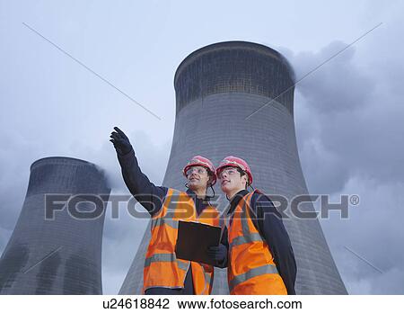Workers at Coal Fired Power Station View Large Photo Image Stock Image - Workers at Coal Fired Power Station. Fotosearch