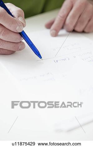 Writing on paper View Large Photo Image Stock Photo - Writing on paper. Fotosearch