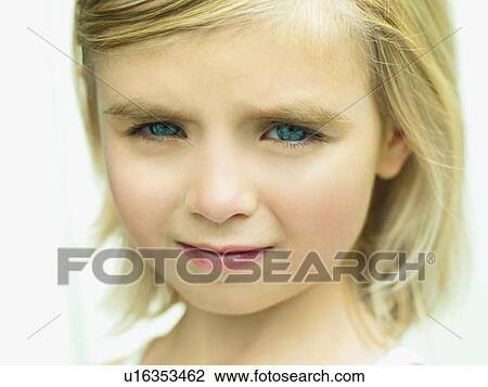 A close up portrait of a girls face View Large Photo Image Stock Image - A close up portrait of a girls face. Fotosearch