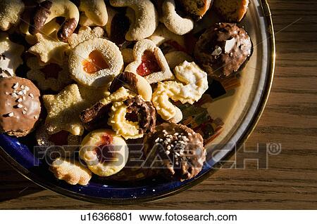 A plate of cookies View Large Photo Image Stock Image - A plate of cookies. Fotosearch