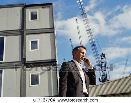 A portrait of a building site manager View Large Photo Image Picture - A portrait of a building site manager. Fotosearch