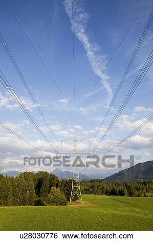 A power pole View Large Photo Image Stock Photograph - A power pole. Fotosearch