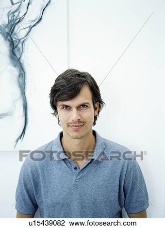 Stock Image - A young trendy male. Fotosearch