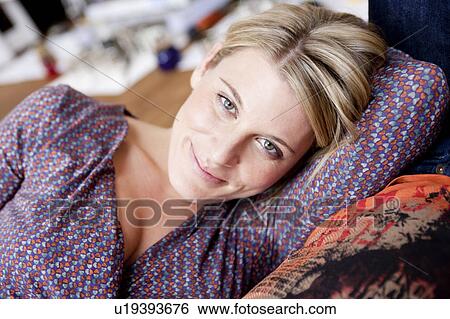 beautiful woman smiling View Large Photo Image Stock Photograph - beautiful woman smiling. Fotosearch