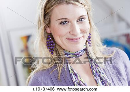 beautiful woman smiling View Large Photo Image Stock Photograph - beautiful woman smiling. Fotosearch