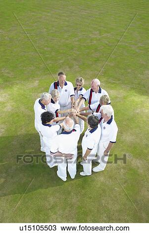 bowls team in circle View Large Photo Image Stock Image - bowls team in circle. Fotosearch