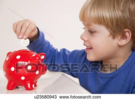 boy saving money View Large Photo Image Stock Image - boy saving money. Fotosearch