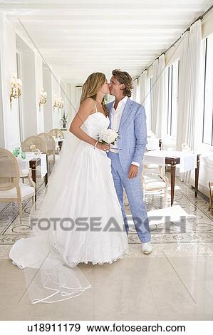 bride and groom kiss View Large Photo Image Stock Photo - bride and groom kiss. Fotosearch