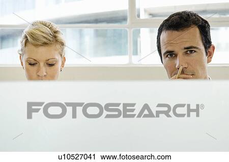 Business colleagues work together View Large Photo Image Stock Image - Business colleagues work together. Fotosearch