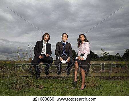 business meeting in field View Large Photo Image Stock Image - business meeting in field. Fotosearch