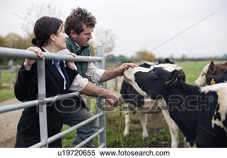 business woman talking to farmer View Large Photo Image Stock Photography - business woman talking to farmer. Fotosearch