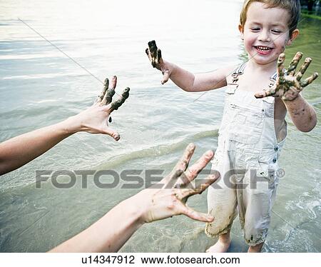 child showing dirty hands View Large Photo Image Stock Image - child showing dirty hands. Fotosearch