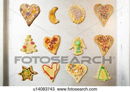 Stock Image - Christmas cookies. Fotosearch