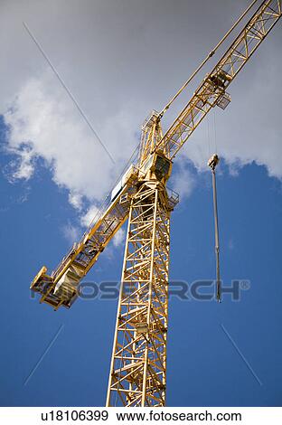 Stock Photo - Construction crane. Fotosearch