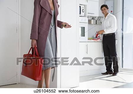 Couple at home View Large Photo Image Stock Image - Couple at home. Fotosearch