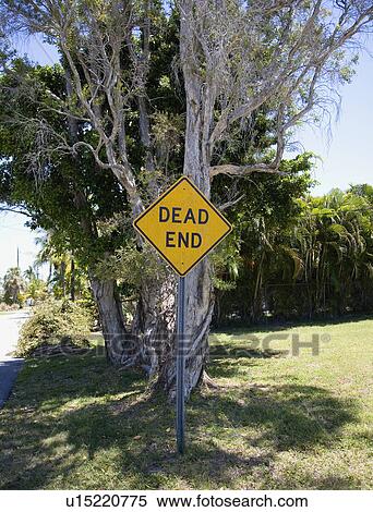 Stock Photography - Dead end sign. Fotosearch