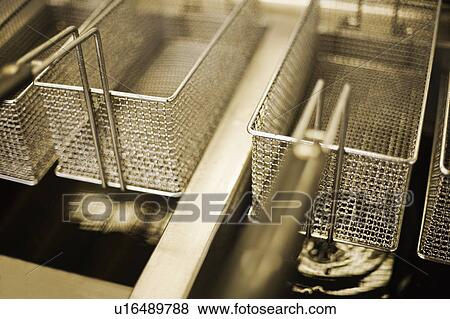 Stock Photo - Deep fat fryers. Fotosearch