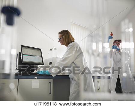 Female Laboratory Technicians View Large Photo Image Stock Photo - Female Laboratory Technicians. Fotosearch