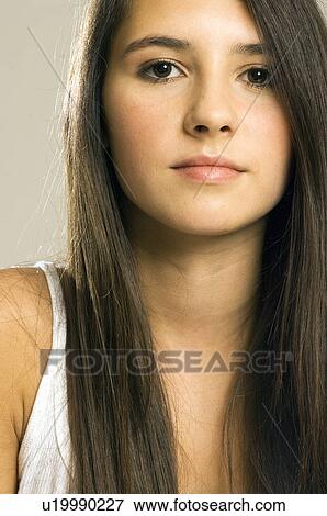 Stock Photo - girl portrait. Fotosearch