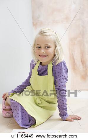 girl wearing apron View Large Photo Image Stock Photo - girl wearing apron. Fotosearch