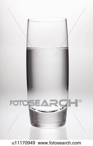 Stock Photo - Glass of clean water. Fotosearch