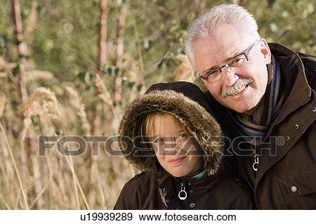 grandfather and granddaughter View Large Photo Image Stock Photo - grandfather and granddaughter. Fotosearch