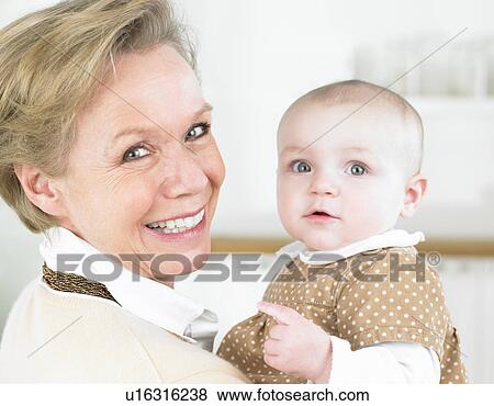 grandmother and baby View Large Photo Image Stock Photo - grandmother and baby. Fotosearch