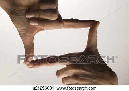 Hands forming frame View Large Photo Image Stock Image - Hands forming frame. Fotosearch